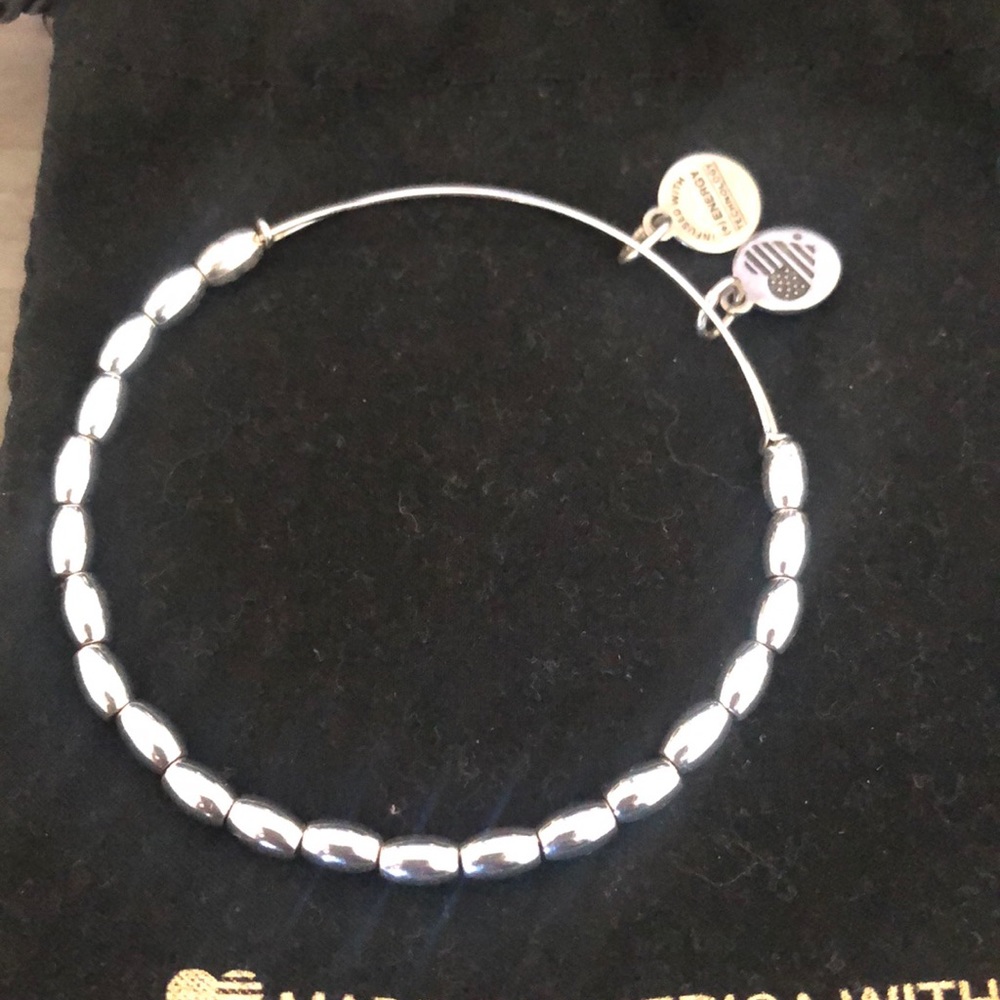 Alex and Ani silver bracelet
